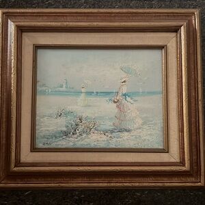 Oil Painting Signed by J. Miller